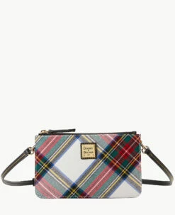 Tartan Large Bella Crossbody Black -Florentine Shop B2335G TTWHPABL