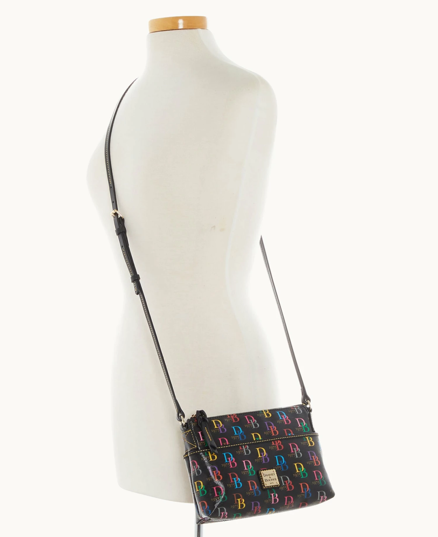 DB75 Multi Katie Crossbody Black DB75 Multi Katie Crossbody Black -Florentine Shop B2340G 5SBLPABL ALT4 1