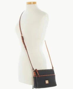 Pebble Grain Katie Crossbody Black -Florentine Shop B2340G AWBLPATN ALT4