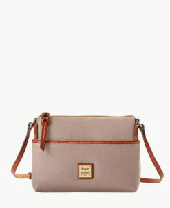 Pebble Grain Katie Crossbody Black -Florentine Shop B2340G AWTPPATN