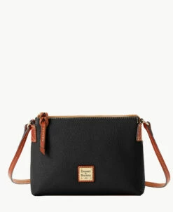 Pebble Grain Rosie Crossbody Caramel -Florentine Shop B2341G AWBLPATN