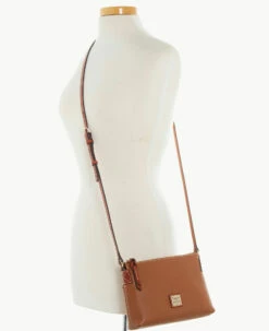 Pebble Grain Rosie Crossbody Caramel -Florentine Shop B2341G AWCAPATN ALT4