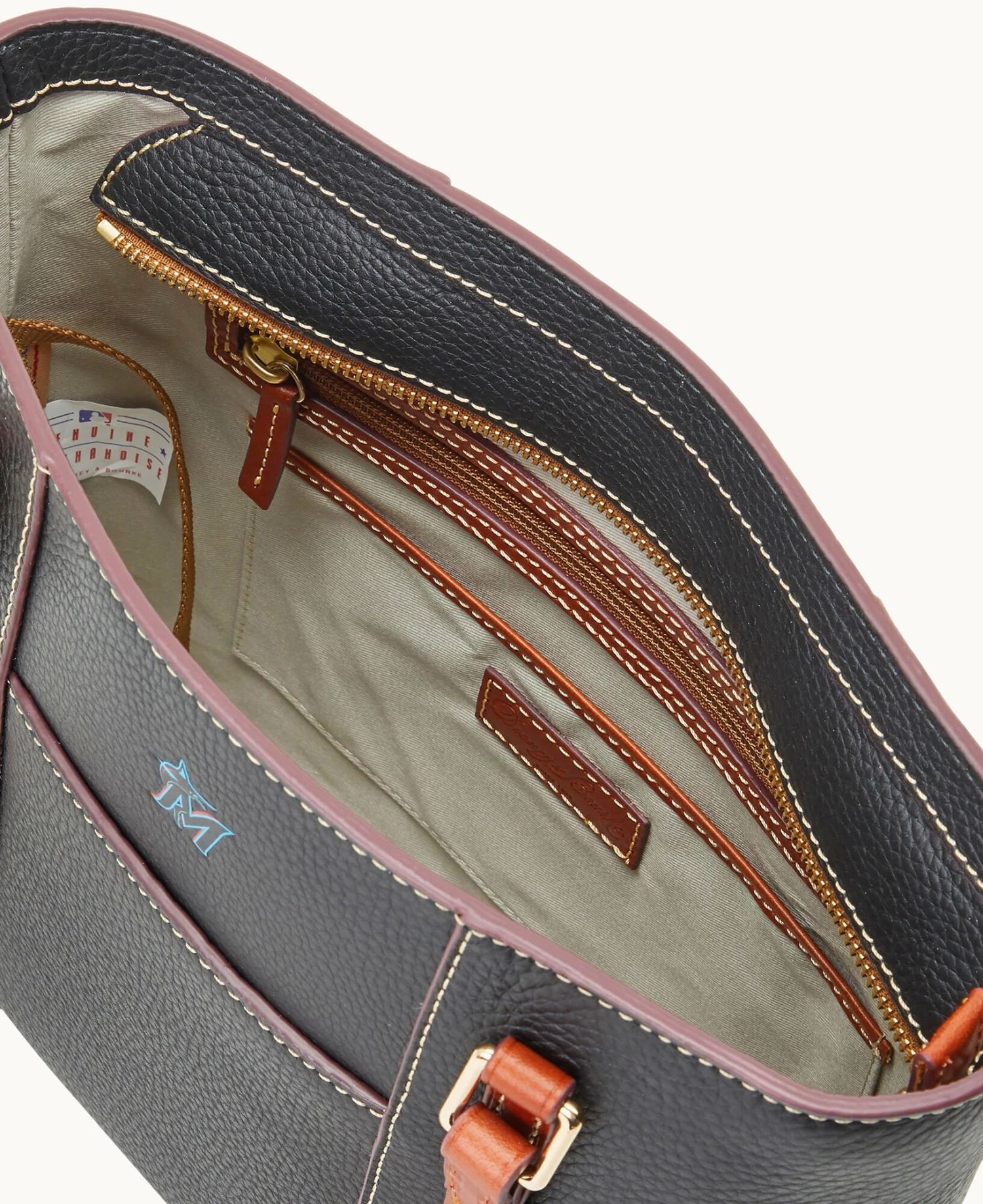 MLB Marlins Small Lexington MARLINS MLB Marlins Small Lexington MARLINS -Florentine Shop B2342G AWBLPATNMRLN ALT2 1