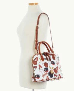 MLB Diamondbacks Zip Zip Satchel DIAMONDBACKS 7 MLB Diamondbacks Zip Zip Satchel DIAMONDBACKS -Florentine Shop B2343G QUMWPATNDBAK ALT4 1