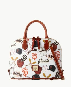 MLB Giants Zip Zip Satchel GIANTS -Florentine Shop B2343G QUMWPATNGINT 2
