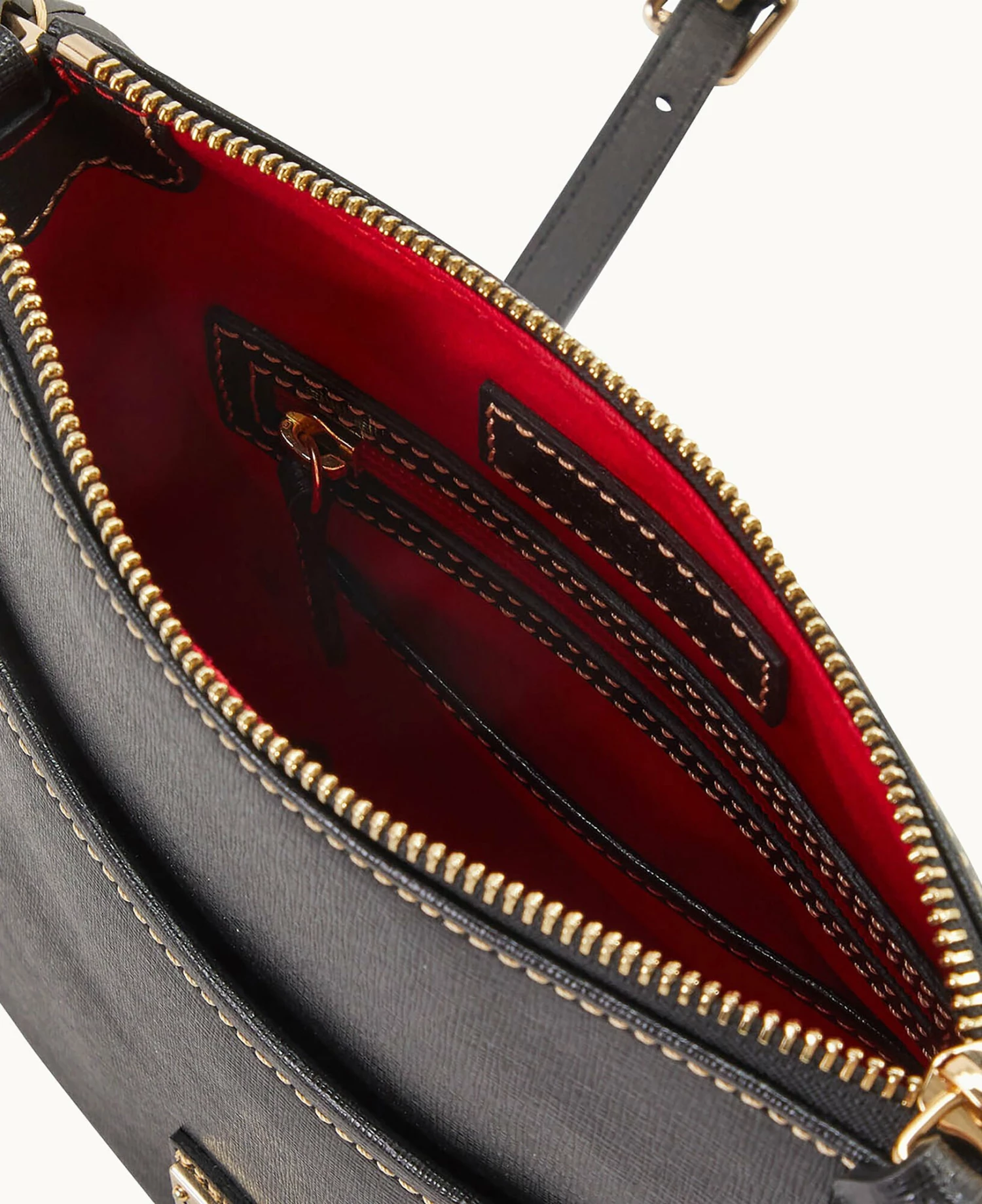 Saffiano Small Everyday Crossbody Black Saffiano Small Everyday Crossbody Black -Florentine Shop B2366G SIBLSIBL ALT2 1