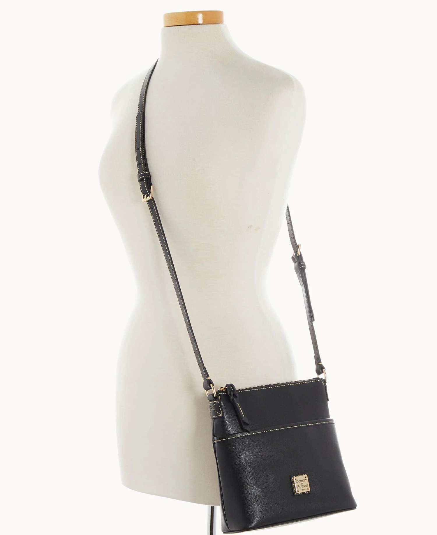 Saffiano Small Everyday Crossbody Black Saffiano Small Everyday Crossbody Black -Florentine Shop B2366G SIBLSIBL ALT4 1