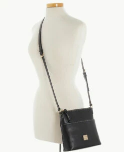 Saffiano Small Everyday Crossbody Black 3 Saffiano Small Everyday Crossbody Black -Florentine Shop B2366G SIBLSIBL ALT4