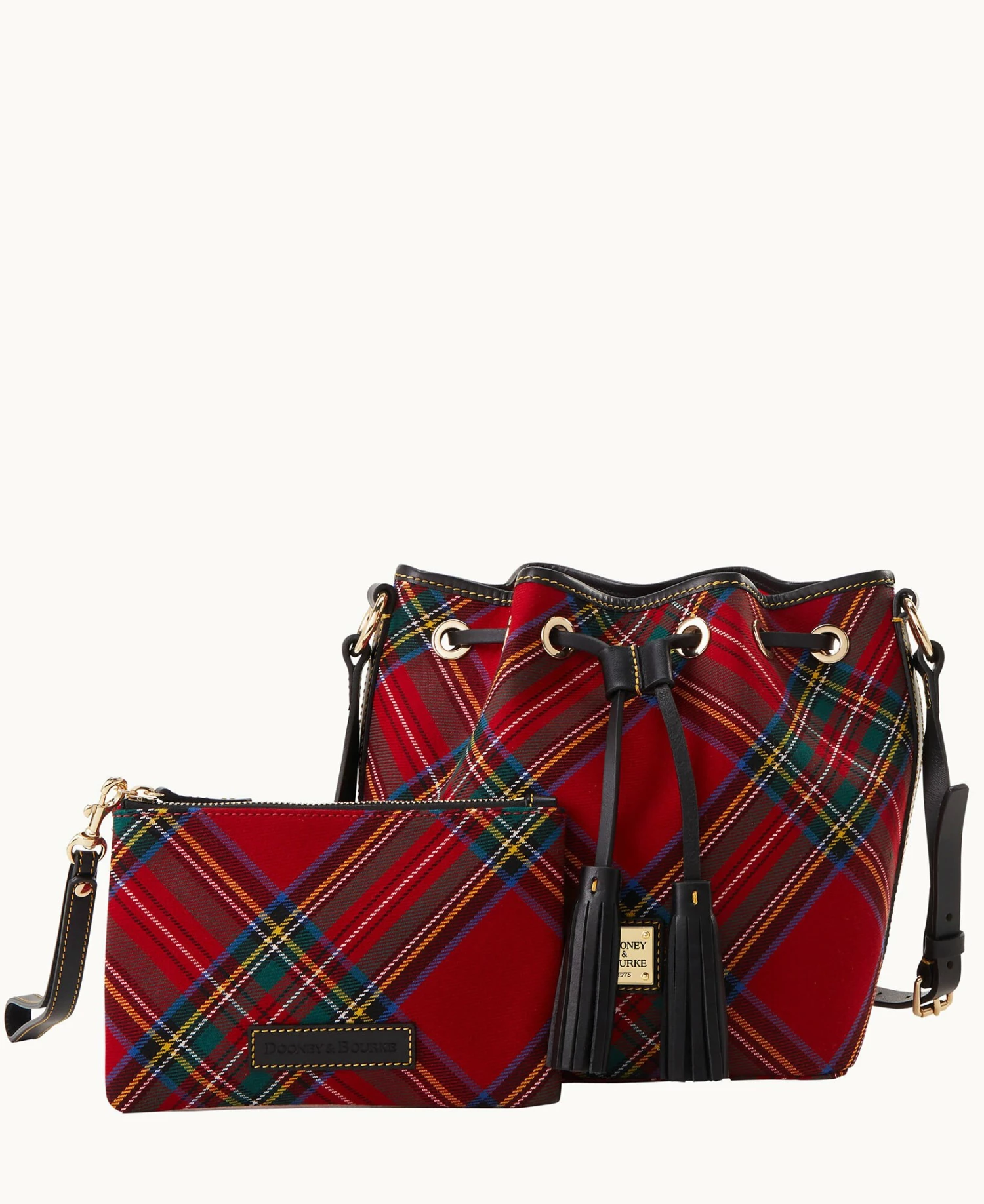 Tartan Serena Crossbody Red - Image 9
