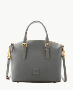 Florentine Domed Satchel Chestnut -Florentine Shop B9062D SCCOSCCO