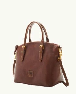 Florentine Domed Satchel Chestnut -Florentine Shop B9062D SCCSSCCS ALT1 1