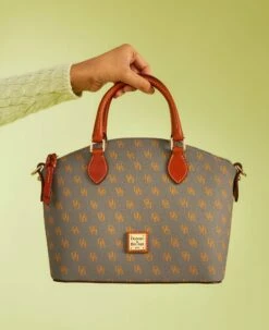 Gretta Geena Satchel Brown Tmoro 6 Gretta Geena Satchel Brown Tmoro -Florentine Shop BGRET1327 ILD lifestyle 1