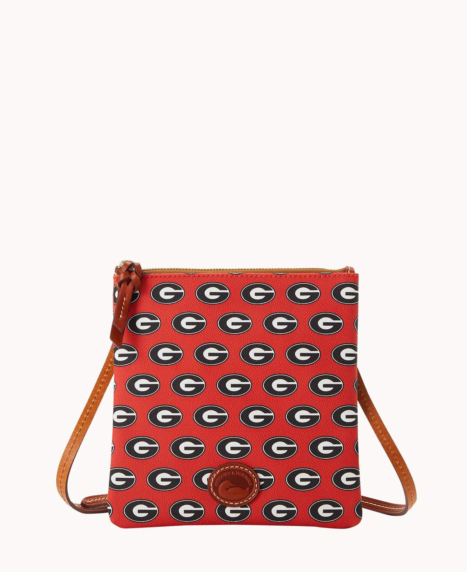 Collegiate University of Georgia North South Top Zip Crossbody University of Georgi Collegiate University Of Georgia North South Top Zip Crossbody University Of Georgi -Florentine Shop BL371G AARDPATNGEA0 1
