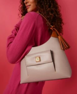 Wexford Leather Small Hobo Oyster 6 Wexford Leather Small Hobo Oyster -Florentine Shop BWXFD2172 ILD lifestyle 1