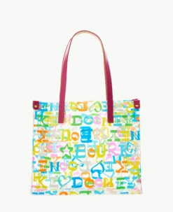 Doodle Medium Shopper Fuchsia -Florentine Shop G1024G PLMULTFH 2