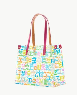 Doodle Medium Shopper Fuchsia -Florentine Shop G1024G PLMULTFH ALT1