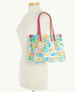 Doodle Medium Shopper Fuchsia -Florentine Shop G1024G PLMULTFH ALT4 1