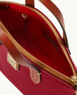 Pebble Grain Ruby Bag With Card Case Wine 6 Pebble Grain Ruby Bag With Card Case Wine -Florentine Shop M0177G P1WNPATN ALT2 1