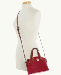 Pebble Grain Ruby Bag With Card Case Wine 7 Pebble Grain Ruby Bag With Card Case Wine -Florentine Shop M0177G P1WNPATN ALT4 1