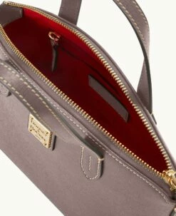 Saffiano Ruby Bag With Card Case Taupe -Florentine Shop M0177G SITPSITP ALT2 1