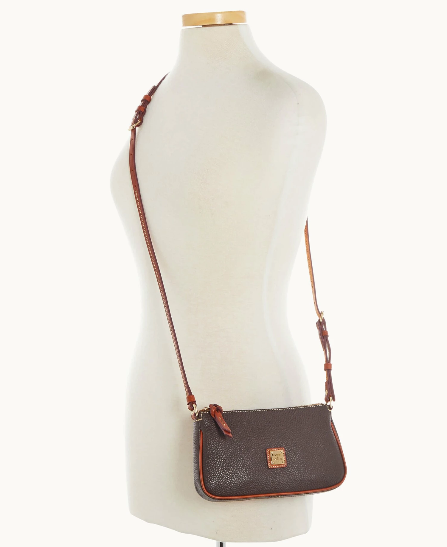 Pebble Grain Lexi Crossbody chr(38) Small Coin Case Brown Tmoro Pebble Grain Lexi Crossbody Chr(38) Small Coin Case Brown Tmoro -Florentine Shop M1400G AWBMPATNLING ALT4 1