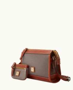 Pebble Grain Zip Crossbody With Small Coin Case Elephant -Florentine Shop M1746G P1ELPATN ALT1 1