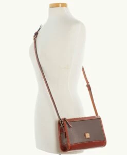 Pebble Grain Zip Crossbody With Small Coin Case Elephant -Florentine Shop M1746G P1ELPATN ALT4 1