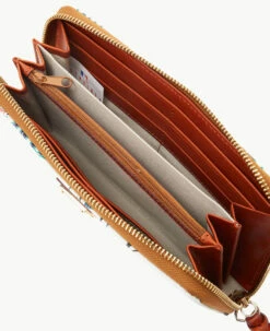 MLB Mariners Large Zip Around Wristlet MARINERS 2 MLB Mariners Large Zip Around Wristlet MARINERS -Florentine Shop W0126G QUMWPATNMRNR ALT2