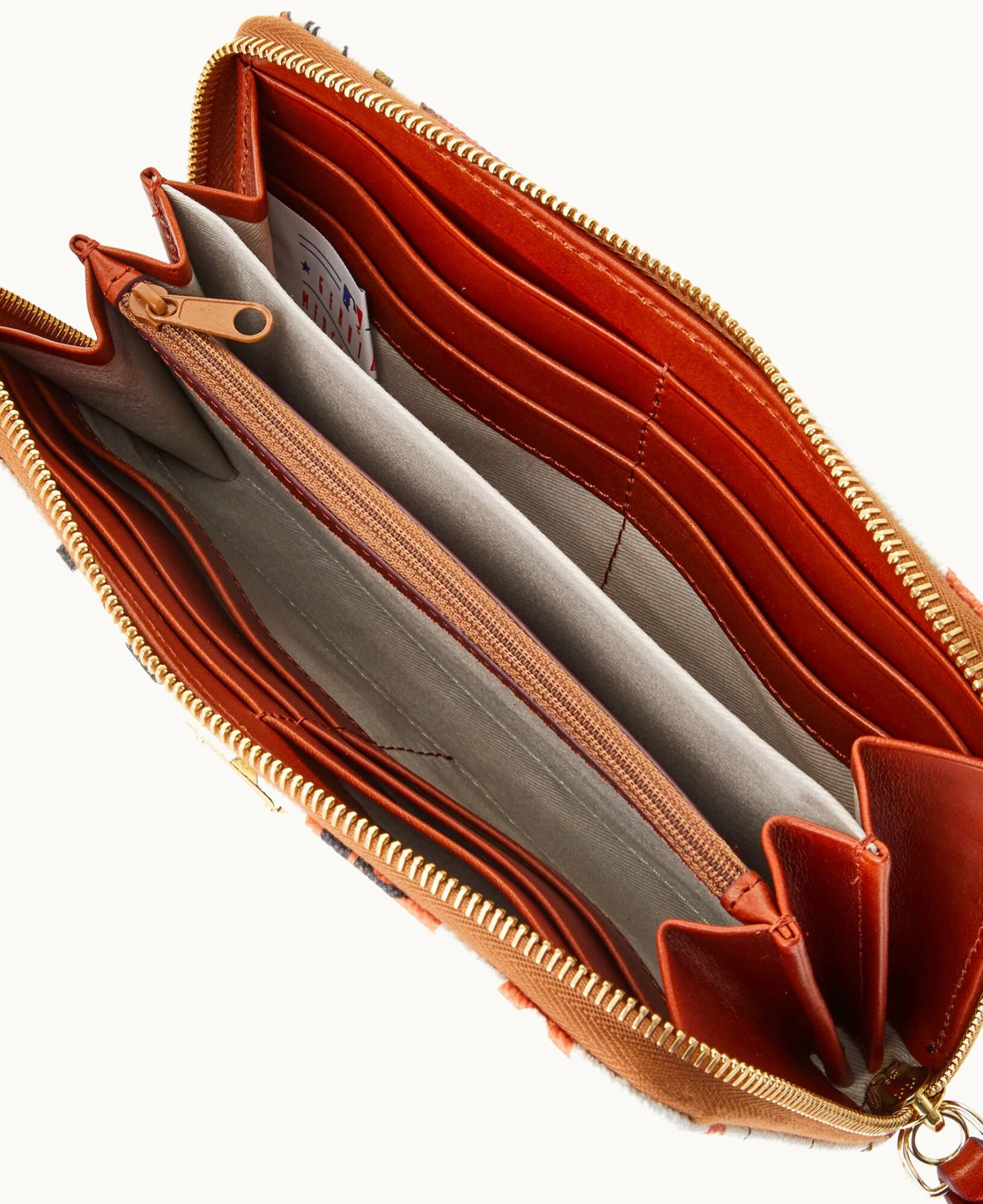 MLB Orioles Large Zip Around Wristlet ORIOLES MLB Orioles Large Zip Around Wristlet ORIOLES -Florentine Shop W0126G QUMWPATNORLS ALT2 1