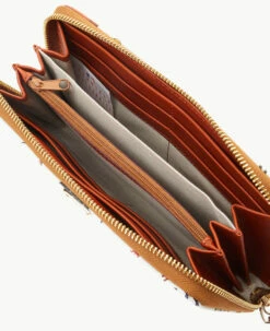 MLB Rockies Large Zip Around Wristlet ROCKIES -Florentine Shop W0126G QUMWPATNROKI ALT2