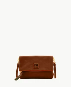 Florentine Foldover Zip Crossbody Natural -Florentine Shop W0173D SCCSSCCS