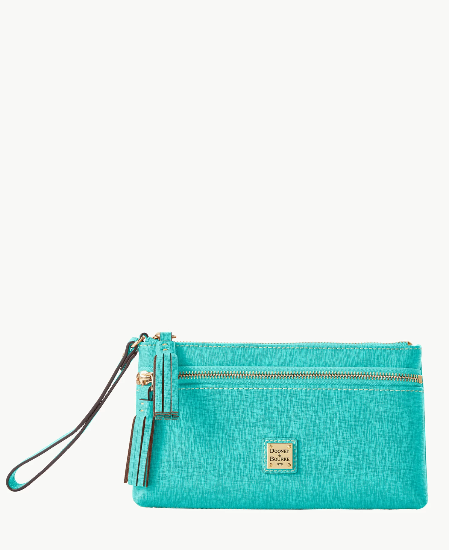 Saffiano Double Zip Wristlet Tomato Saffiano Double Zip Wristlet Tomato -Florentine Shop W0174G SIMISIMI