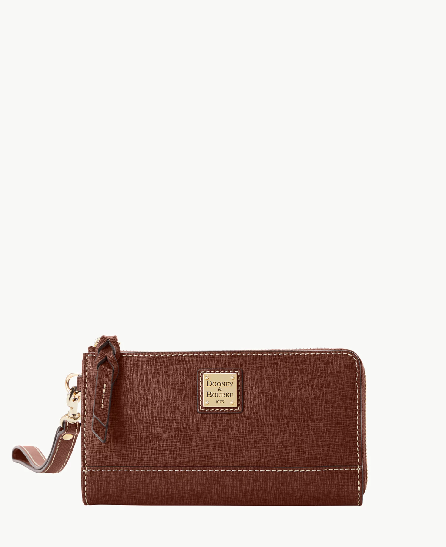 Saffiano Folded Zip Wristlet Black Saffiano Folded Zip Wristlet Black -Florentine Shop W0177G SIARSIAR