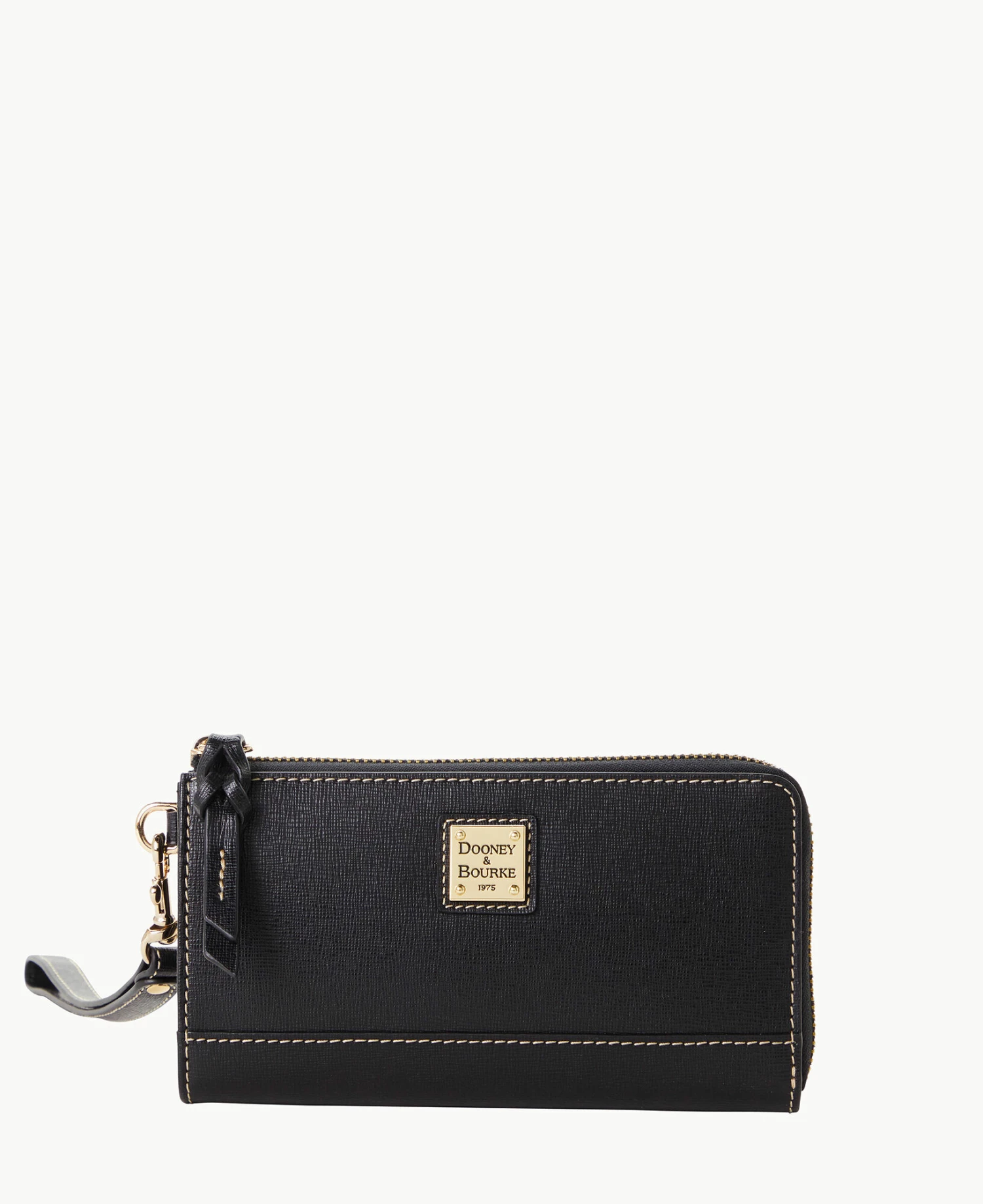 Saffiano Folded Zip Wristlet Black Saffiano Folded Zip Wristlet Black -Florentine Shop W0177G SIBLSIBL 2