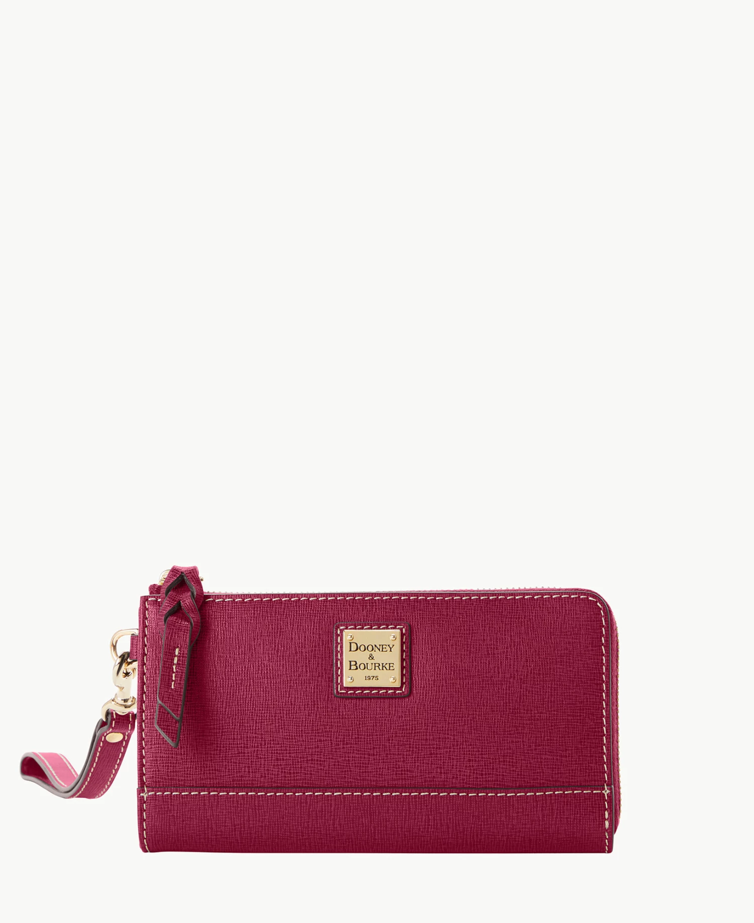 Saffiano Folded Zip Wristlet Black Saffiano Folded Zip Wristlet Black -Florentine Shop W0177G SICBSICB