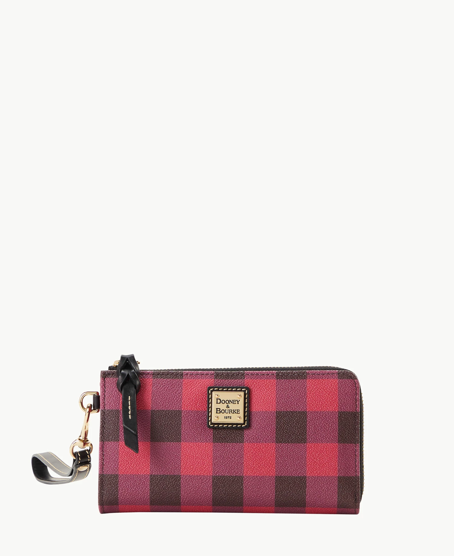 Tucker Folded Zip Wristlet Black Tucker Folded Zip Wristlet Black -Florentine Shop W0177G TURDPABL