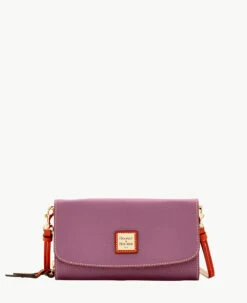 Pebble Grain Clutch Wallet Red -Florentine Shop W0182G AWK8PATN