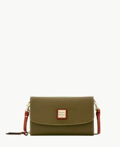 Pebble Grain Clutch Wallet Red -Florentine Shop W0182G AWOLPATN