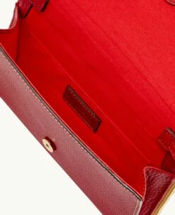 Pebble Grain Clutch Wallet Red -Florentine Shop W0182G AWRDPATN ALT2 1