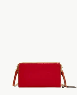 Pebble Grain Clutch Wallet Red -Florentine Shop W0182G AWRDPATN ALT3