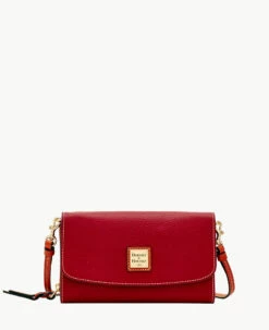 Pebble Grain Clutch Wallet Red -Florentine Shop W0182G AWWNPATN