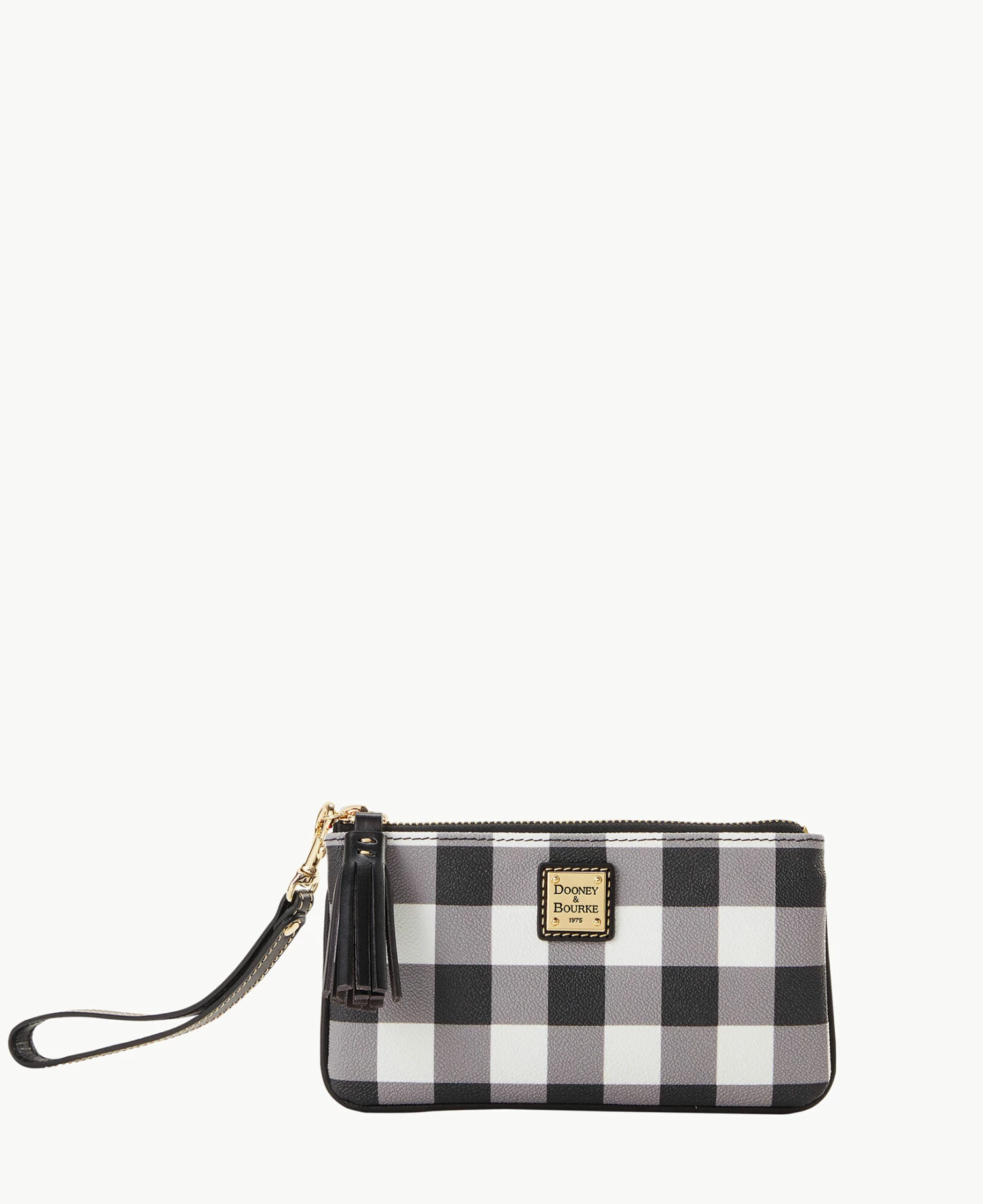 Tucker Small Carrington Wristlet Black Tucker Small Carrington Wristlet Black -Florentine Shop W0263G TUBLPABL 2
