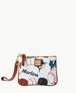 MLB Marlins Stadium Wristlet MARLINS 6 MLB Marlins Stadium Wristlet MARLINS -Florentine Shop W0279G QUMWPATNMRLN 2