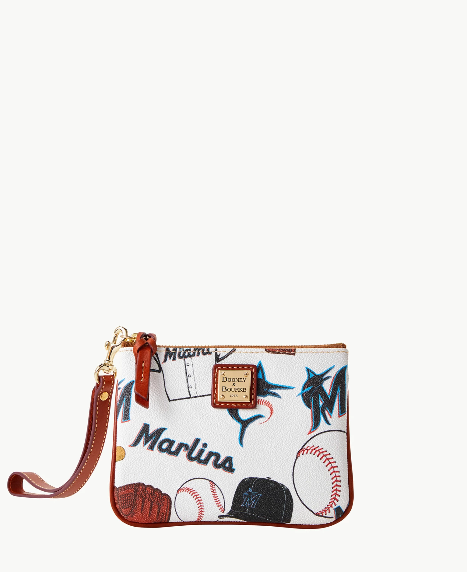 MLB Marlins Stadium Wristlet MARLINS MLB Marlins Stadium Wristlet MARLINS -Florentine Shop W0279G QUMWPATNMRLN 2