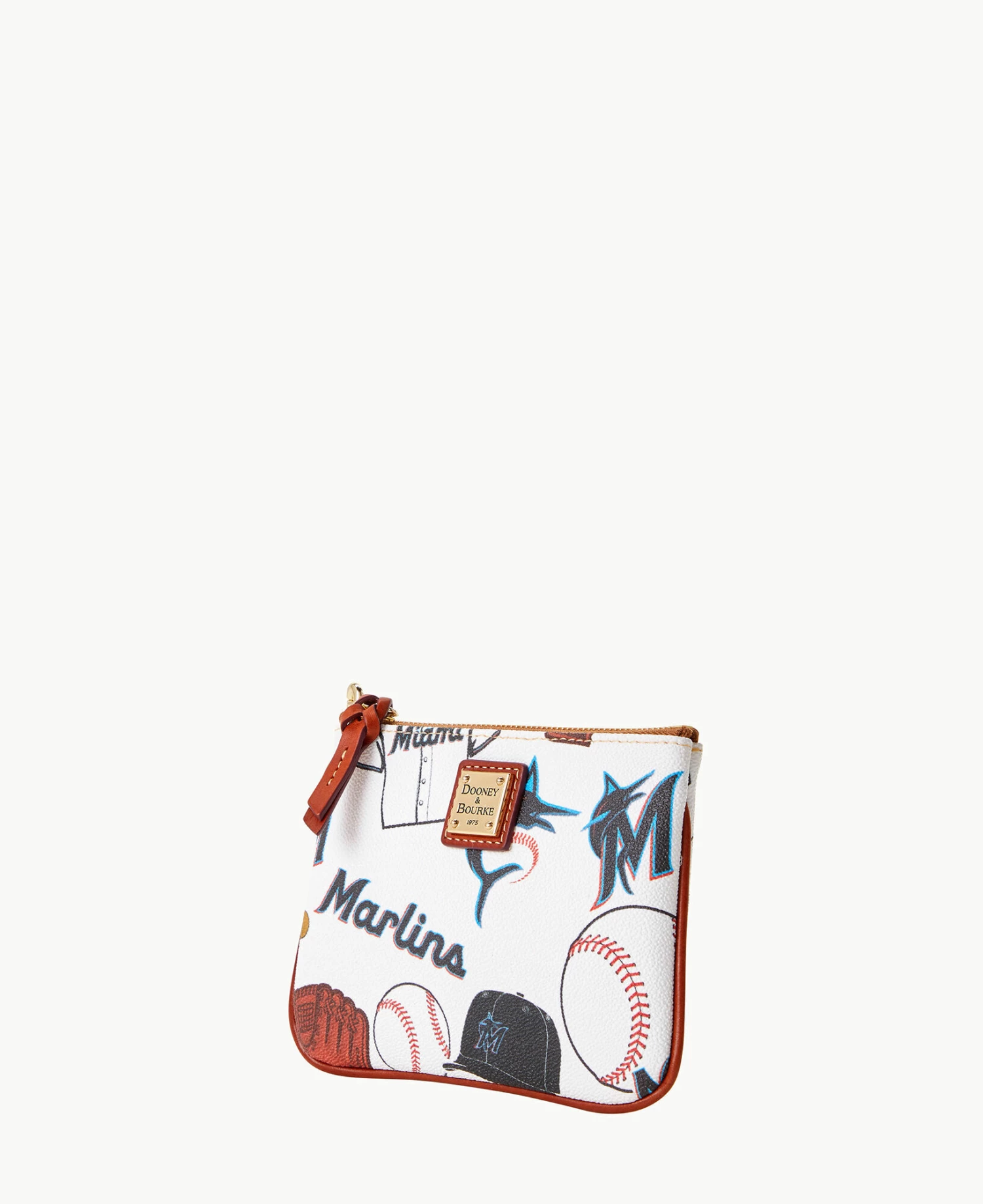 MLB Marlins Stadium Wristlet MARLINS MLB Marlins Stadium Wristlet MARLINS -Florentine Shop W0279G QUMWPATNMRLN ALT1