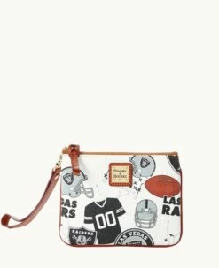 NFL Raiders Stadium Wristlet RAIDERS 3 NFL Raiders Stadium Wristlet RAIDERS -Florentine Shop W0279G QWMWPATNRAID 1