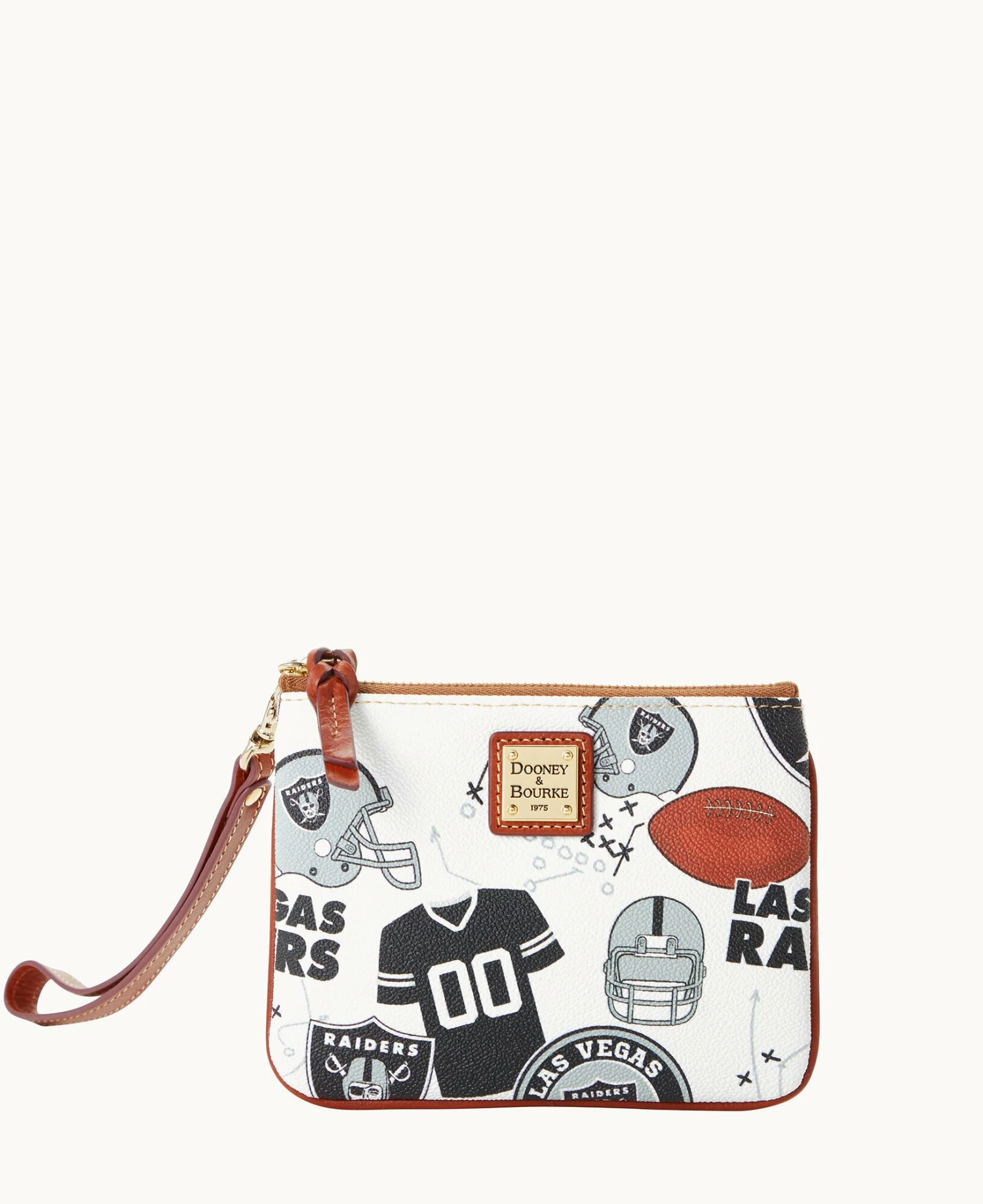 NFL Raiders Stadium Wristlet RAIDERS NFL Raiders Stadium Wristlet RAIDERS -Florentine Shop W0279G QWMWPATNRAID 1