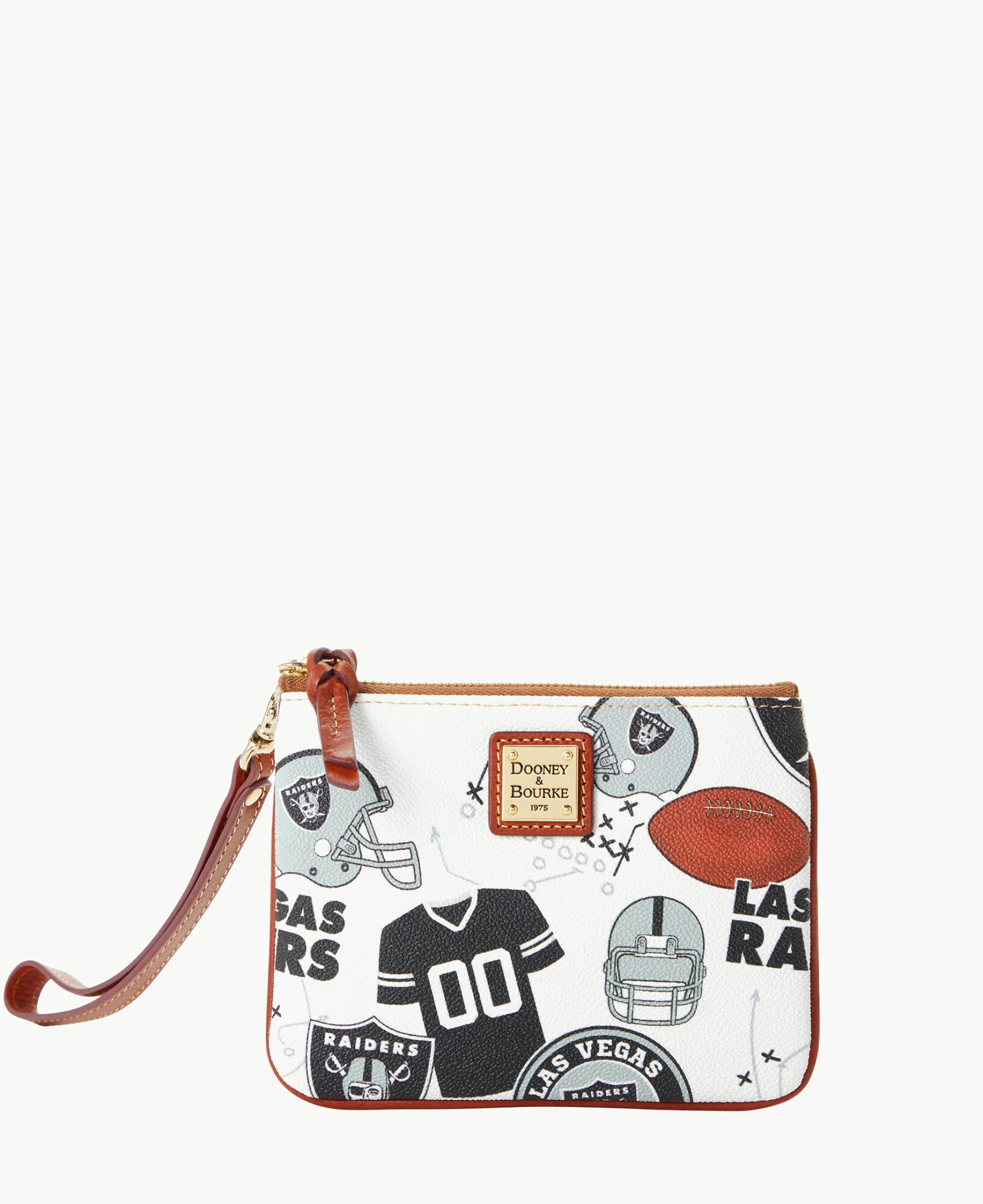 NFL Raiders Stadium Wristlet RAIDERS NFL Raiders Stadium Wristlet RAIDERS -Florentine Shop W0279G QWMWPATNRAID 2