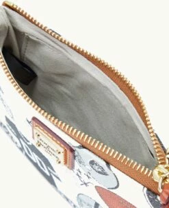 NFL Raiders Stadium Wristlet RAIDERS 5 NFL Raiders Stadium Wristlet RAIDERS -Florentine Shop W0279G QWMWPATNRAID ALT2 1