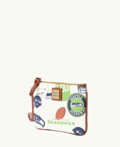 NFL Seahawks Stadium Wristlet SEAHAWKS 4 NFL Seahawks Stadium Wristlet SEAHAWKS -Florentine Shop W0279G QWMWPATNSEAH ALT1 1